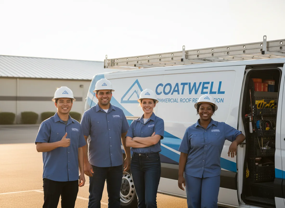 Commercial roof coating company in Duson, LA